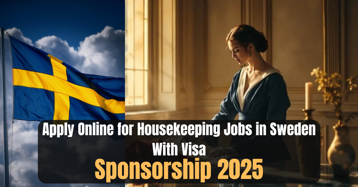 Apply Online for Housekeeping Jobs in Sweden With Visa Sponsorship 2025